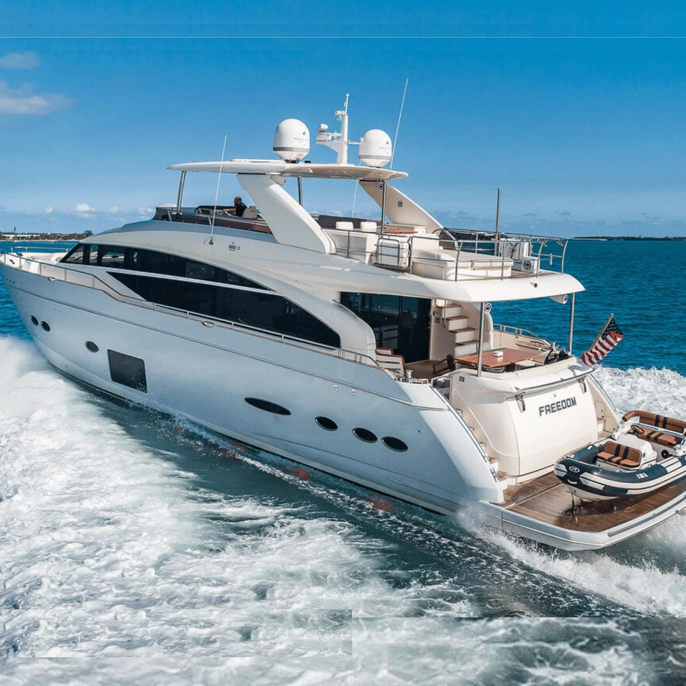 88' Princess "Freedom" - ZEUS XI - Luxury Yachts
