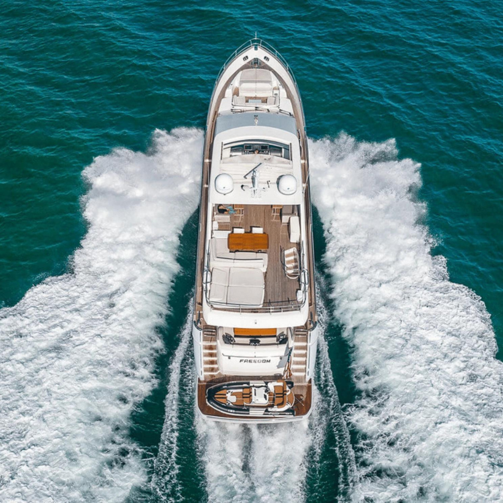 88' Princess "Freedom" - ZEUS XI - Luxury Yachts