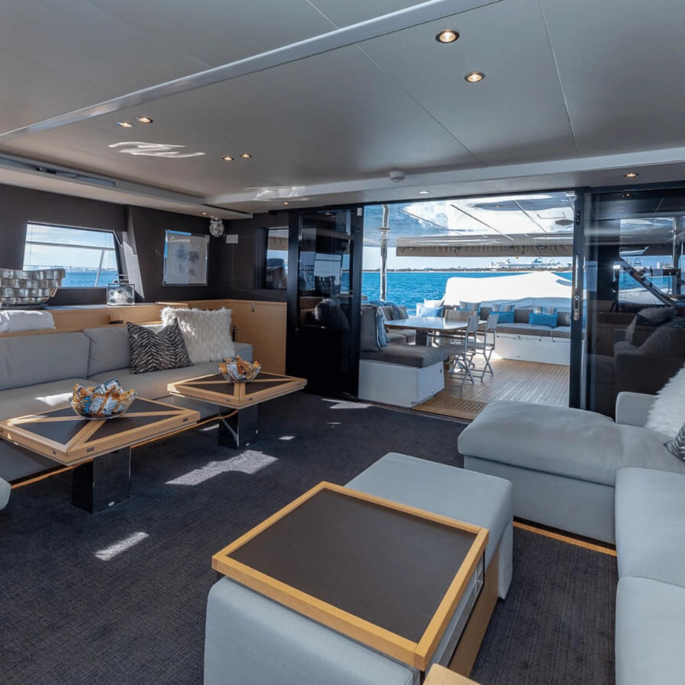 63' Lagoon Power Catamaran - ZEUS XI - Luxury Yachts